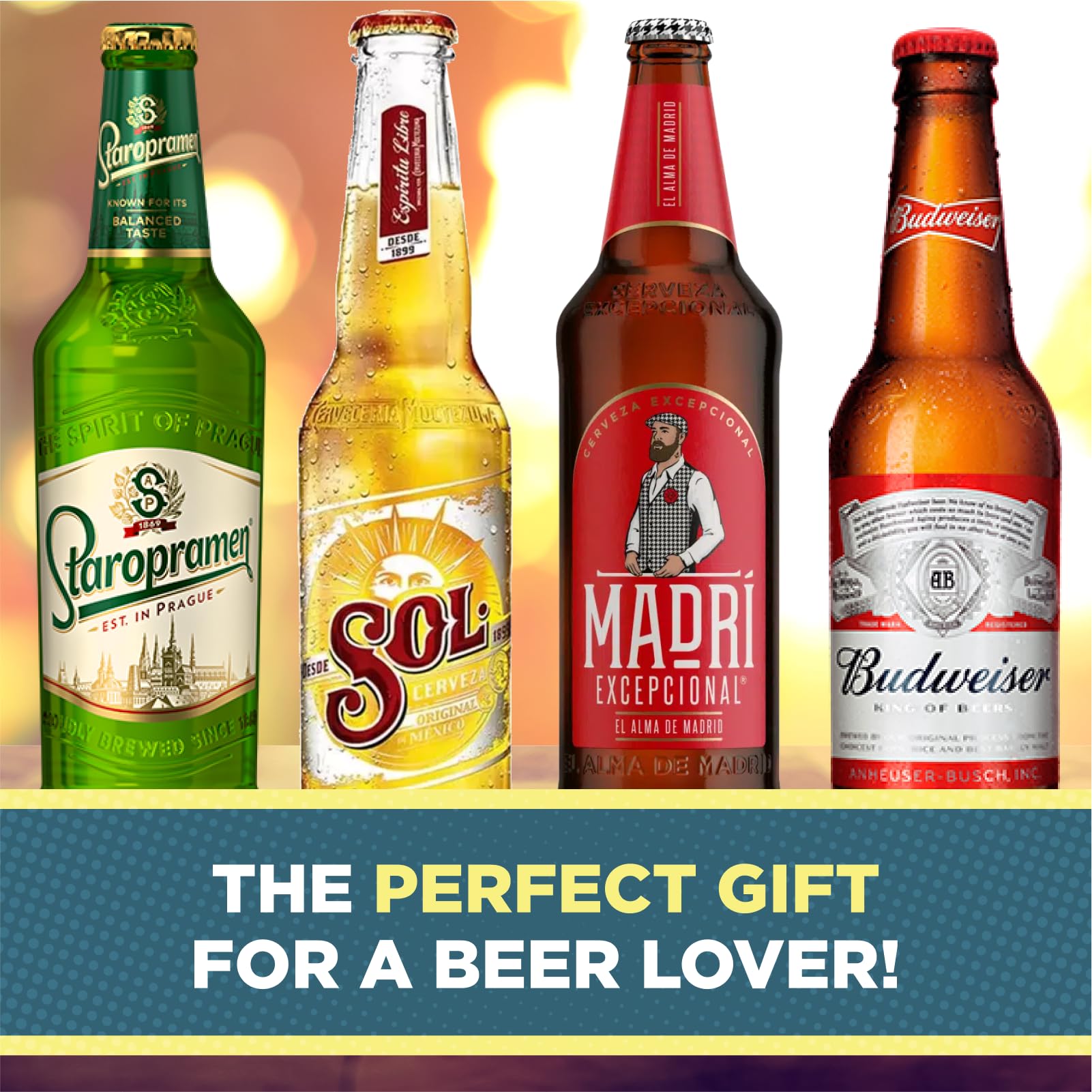 Liquid Vault World of Lager 'Cheers Dad' Mixed Pack - 12 Bottles